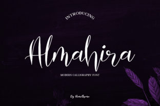 Almahira Script: A Modern Calligraphy Typeface for Elegant Designs