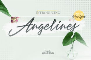 Angelines Script: Adding Authentic Charm to Your Designs