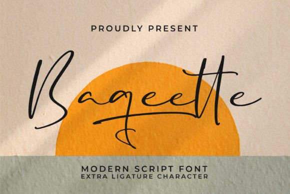 Baqeette: The Modern Script for Premium Branding