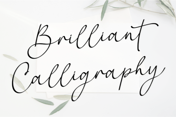 Brilliant Calligraphy: The Art of Digital Elegance