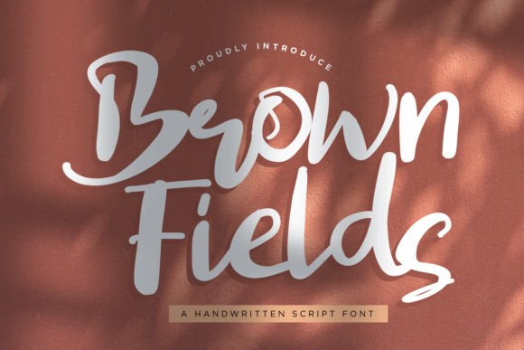 Brown Fields: A Script Font for Refined Elegance