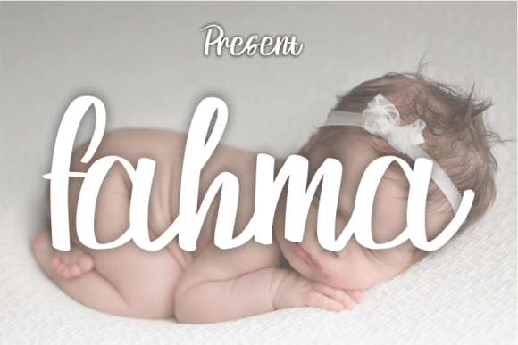 Fahma Typeface: The Modern Script for Elegant Design