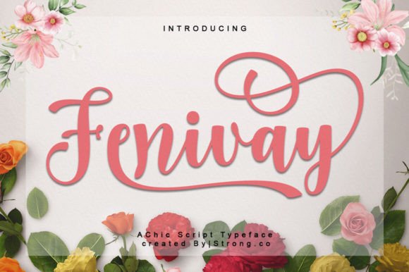 Fenivay Script: Infusing Warmth and Character into Your Designs