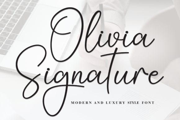 Meet Olivia Signature: Your Passport to Elegant Typography