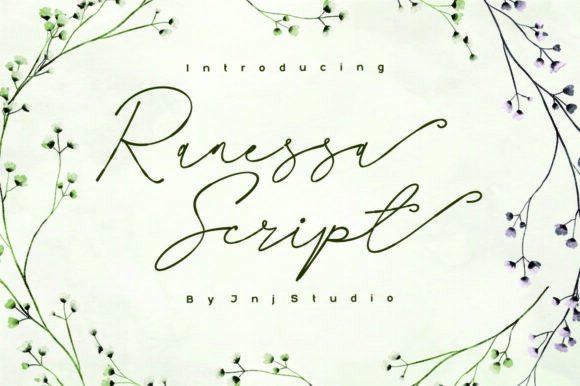 Ranessa Script: Ethereal Calligraphy for Modern Design