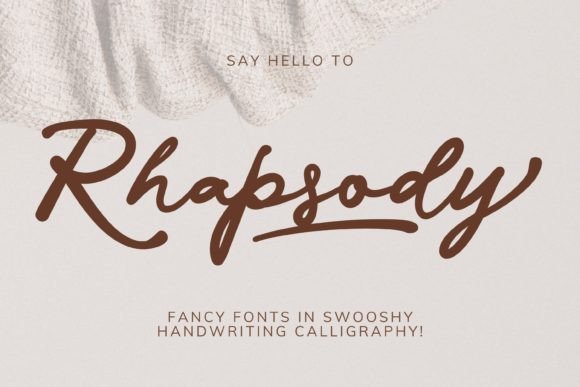Rhapsody Script: Adding a Modern, Artistic Touch to Your Work