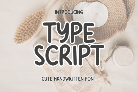 Type Script: A Handwritten Font for Creative Projects