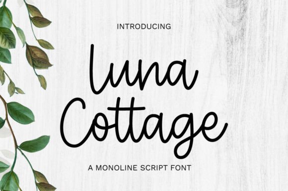 Why Luna Cottage Might Be the Signature Font Your Brand Needs